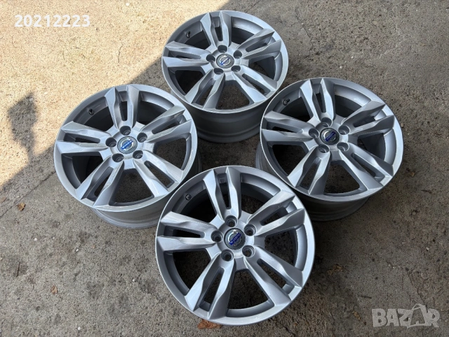 4 броя алуминиеви джанти за Volvo V60,S60,S80 17, снимка 5 - Гуми и джанти - 54822093