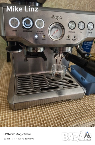 Sage Espresso Machine With Grinder BES875 BSS, снимка 4 - Кафемашини - 54212220