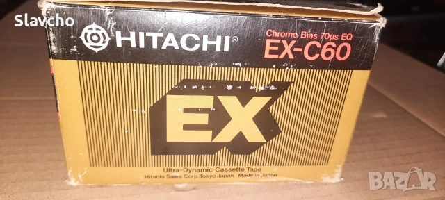 Аудио касети - Hitachi EX-C60/ 12 PCS./ Chrome/ Ultra-Dynamic Cassette Tape, снимка 3 - Аудио касети - 54992004