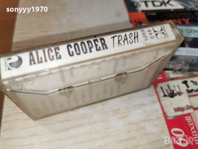 ALICE COOPER UNISON TAPE 1805261912H2E6R, снимка 11 - Аудио касети - 54596327