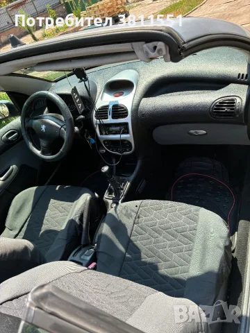 **Продавам Peugeot 206 CC, 1\.6 бензин, 2004 г\.*, снимка 4 - Автомобили и джипове - 55338876