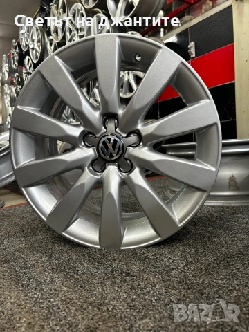 Джанти 16 цола 5х100 за Audi A1 VW Polo Golf T-Cross 4 Skoda Scala Fabia Rapid Kamiq, снимка 7 - Гуми и джанти - 55123563