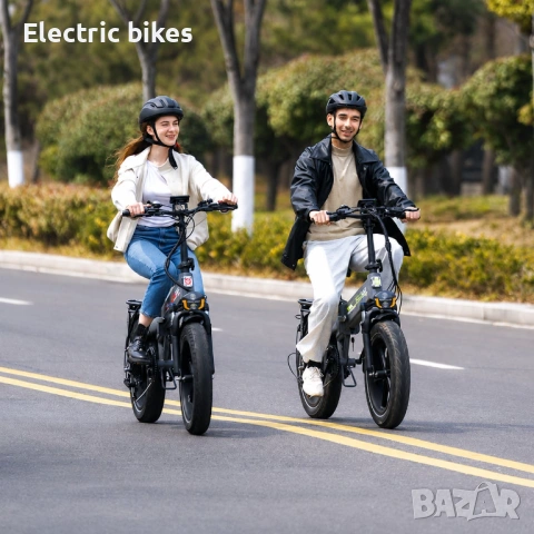 Koolux RK10 Сгъваем Електрически Байк / E-Bike 750W до 50 км/ч, снимка 3 - Велосипеди - 54523232