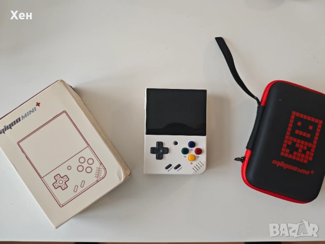 Ретро конзола Miyoo Mini Plus + 128 GB + калъф