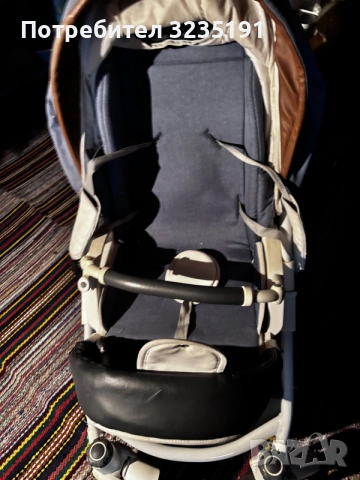 бебешка количка Bexa ultra 3в1 цвят denim
