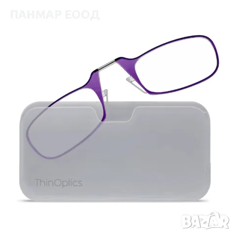 Компактни диоптрични очила ThinOptics с безцветна кутийка, снимка 2 - Слънчеви и диоптрични очила - 55669757