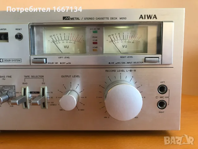 AIWA AD-M250E kaseten dek, снимка 2 - Декове - 55440323