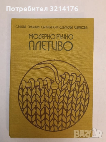 Модерно ръчно плетиво (1976, Отлично състояние)