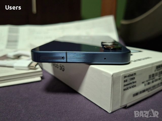 Samsung A55 5G ГАРАНЦИЯ+ Пълен комплект , снимка 10 - Samsung - 54706297