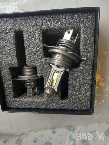 Комплект 2 бр. LED крушки за фарове A5 - H4 / 9003 / HB2 (Къси и дълги), снимка 2 - Аксесоари и консумативи - 55669704