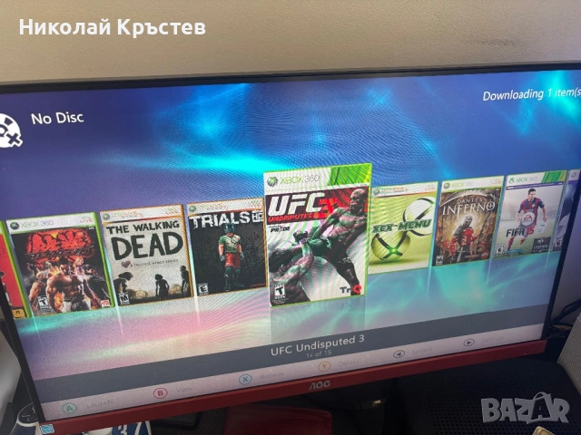 Хакнат Xbox360 fat 120gb, снимка 5 - Xbox конзоли - 54722500