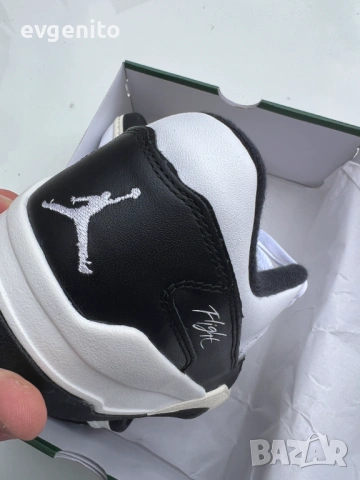 Nike Jordan Flight Court Black/White маратоники размер 44.5, снимка 6 - Маратонки - 54391015