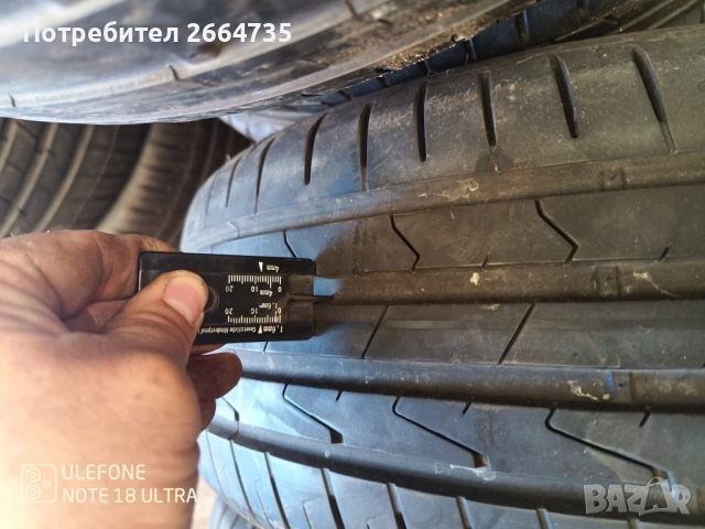 2 броя летни гуми 225/60/16 Hankook, снимка 5 - Гуми и джанти - 54348444