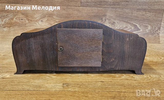 Немски механичен каминен часовник Anker (След Пълна Профилактика) + Ключ, снимка 12 - Други - 54759351