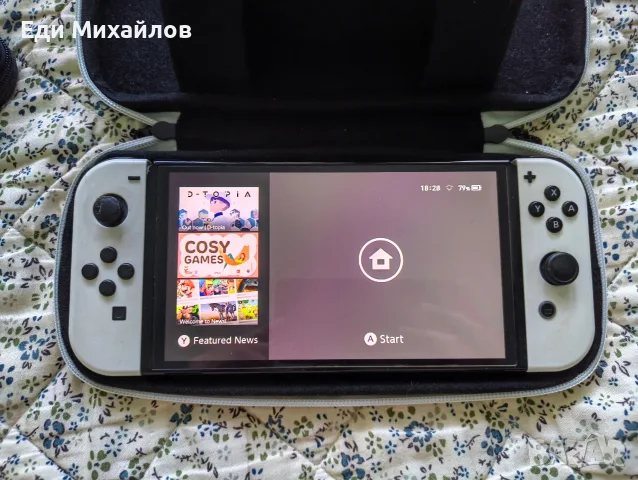 Nintendo switch OLED , снимка 3 - Nintendo конзоли - 55424101