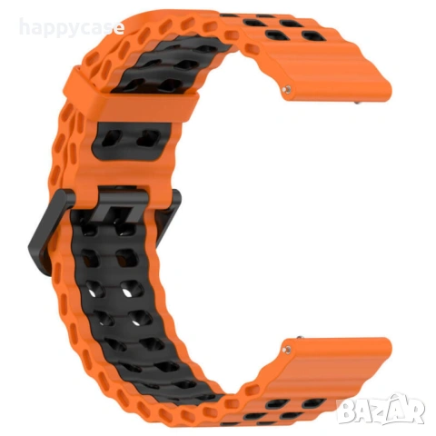 MARINE Силиконова каишка за Huawei Watch/Samsung/Garmin/Apple/Xiaomi/Amazfit, снимка 13 - Каишки за часовници - 51471802