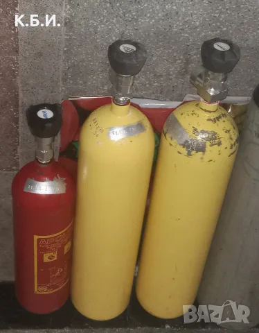 Продавам - 1 брой малка метална бутилка - 2,3L - 3,55кг tara - 250 BAR - АТМОСФЕРИ работно налягане, снимка 10 - Въздушно оръжие - 55581093