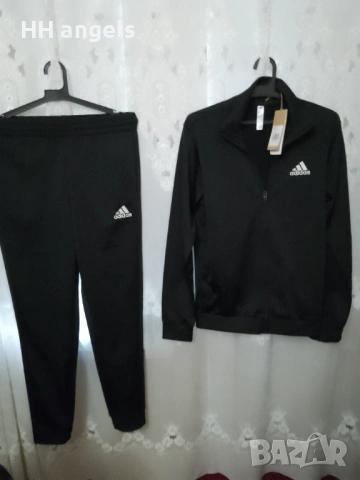 Adidas  нов черен  екип с етикети 