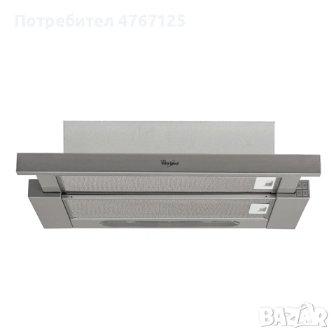 Телескопичен вграден абсорбатор Whirlpool AKR 749/1 IX, снимка 3 - Абсорбатори - 54019433