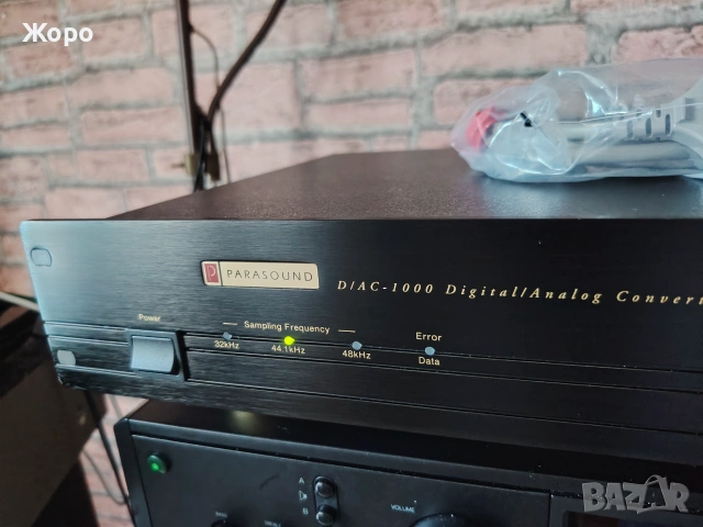 ⏯️Клип. Parasound D/AC-1000 Made in USA 2x PCM63-J, снимка 8 - Ресийвъри, усилватели, смесителни пултове - 55235510