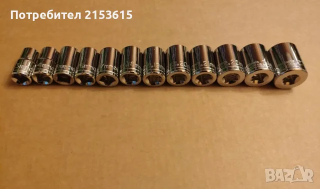 Halfords Advanced 1/2" - 12 броя качествени вложки камъни, снимка 3 - Други инструменти - 55417570