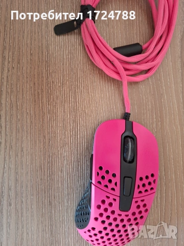 Геймърска мишка Xtrfy M4 Pink, RGB, Розов, снимка 9 - Клавиатури и мишки - 55120936