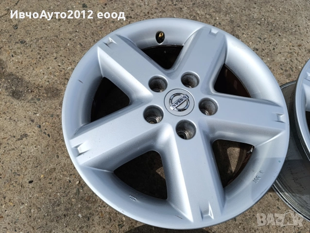 Алуминиеви джанти 16 оригинални nissan 