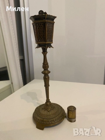 Бензинова запалка 1920г. Erhard & Sohne, снимка 4 - Запалки - 54571758