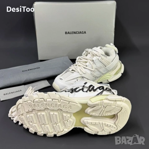 Balenciaga Track Graffiti "White/Black , снимка 3 - Маратонки - 54358266