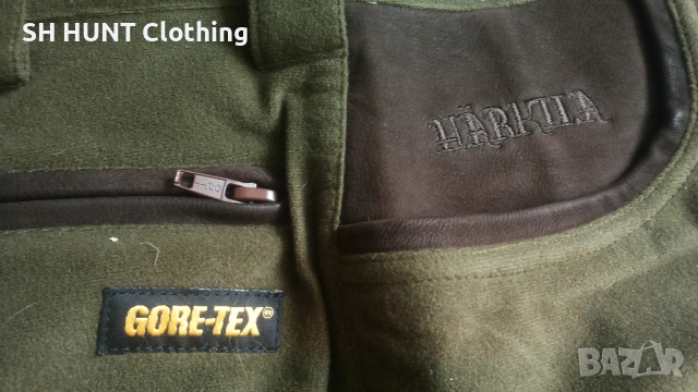HARKILA GORE-TEX Leather Trouser размер S за лов панталон подсилен с естествена кожа за драки - 2431, снимка 8 - Екипировка - 54160401