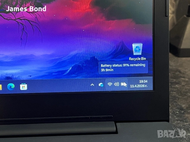 Лаптоп Lenovo / 15.6” / 8GB RAM DDR4 / 1TB , снимка 8 - Лаптопи за дома - 54168200