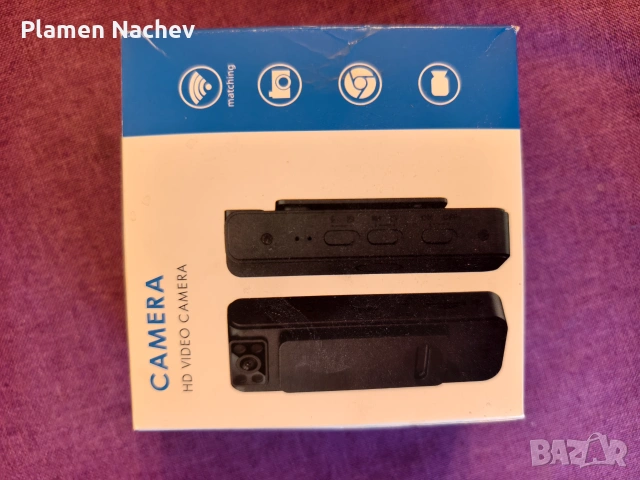 Нова мини преносима Wi-Fi камера CAMIPRO VIXSON (Body cam