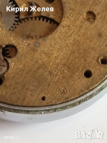 Два броя стари механизми за механичен часовник за части КОЛЕКЦИЯ 57531, снимка 8 - Антикварни и старинни предмети - 54186950