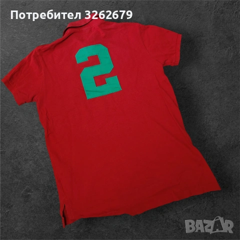 Ralph Lauren оригинална тениска размер М , снимка 4 - Блузи - 54407731