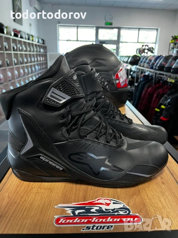 Мото боти обувки ботуши ALPINESTARS FASTER-4 Black Drystar,номер 44,като нови 195.39 лв. / 99.90 €, снимка 4 - Аксесоари и консумативи - 55054872