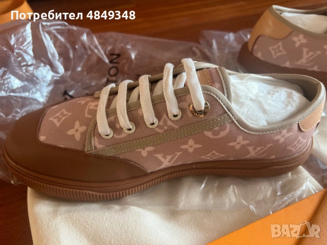 Louis Vuitton обувки - Дамски, снимка 2 - Дамски елегантни обувки - 54806386