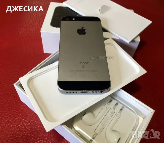 Apple iPhone SE 32Gb черен Фабрично отключен, снимка 5 - Apple iPhone - 55541420