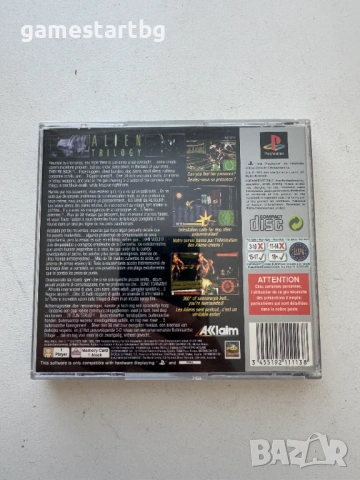 Alien Trilogy за PS1, снимка 2 - Игри за PlayStation - 54327005