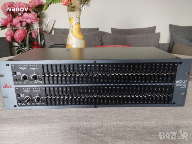 dbx iEQ31 EQ/Limiter w/ Type V Noise Reduction & AFS Advanced Feedback Suppression