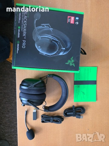 Razer BlackShark V2 Pro, снимка 2 - Слушалки и портативни колонки - 54408238