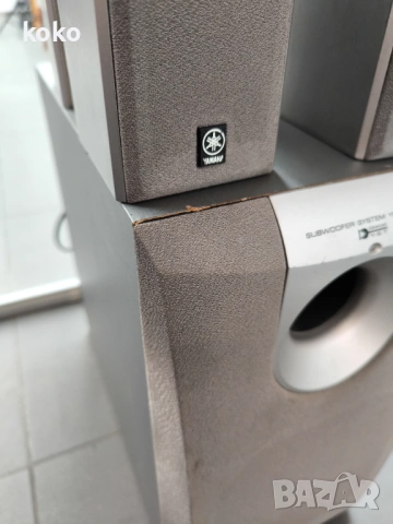 yamaha subwoofer субуфер тонколони 5.1, снимка 4 - Тонколони - 54131678
