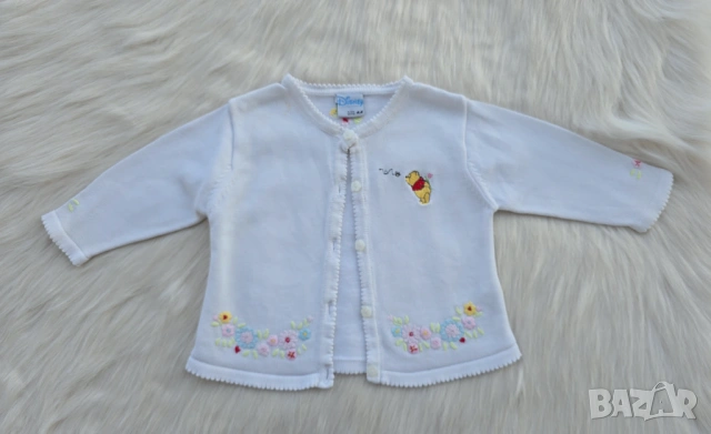 Бебешка жилетка H&M Мечо Пух 4-6 месеца, снимка 4 - Жилетки и елечета за бебе - 52796529
