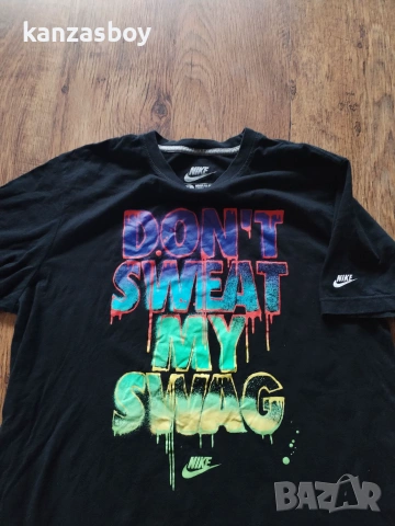 nike - страхотна мъжка тениска L , снимка 3 - Тениски - 55252499