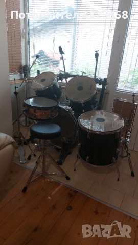 Комплект Барабани Black Beat