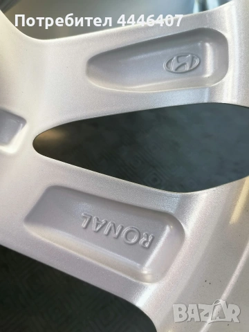 Джанти 17" 5х114.3 Hyundai, снимка 8 - Гуми и джанти - 54963704