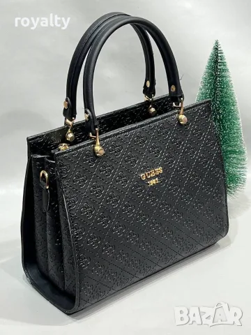Guess Нова Дамска Кожена Чанта Различни Цветове , снимка 7 - Чанти - 55618219