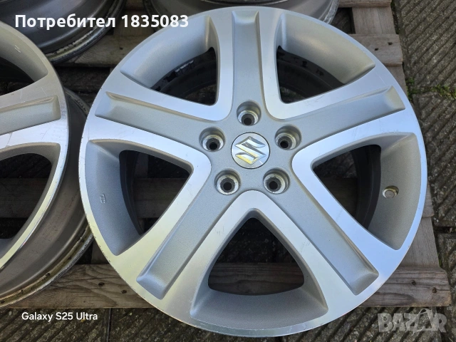 Лети джанти 17ки 5х114.3 Suzuki, снимка 6 - Гуми и джанти - 54413978