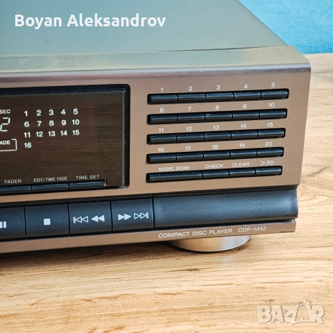 Sony CDP-M42, снимка 4 - Декове - 54980842