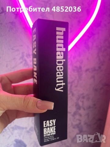 Huda beauty EASY BAKE SETTING SPRAY WITH 16-HOUR WEAR