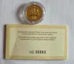 Златна монета 100 лева 2018г. Свети Стефан в перфектно състояние., снимка 3